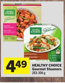 Foodland HEALTHY CHOICE Gourmet Steamers offer