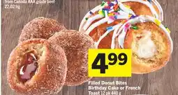 Foodland Filled Donut Bites Birthday Cake or French Toast 440 g offer