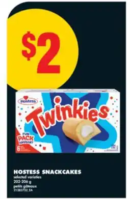 No Frills HOSTESS SNACKCAKES, 202-206 g offer