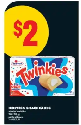 No Frills HOSTESS SNACKCAKES, 202-206 g offer