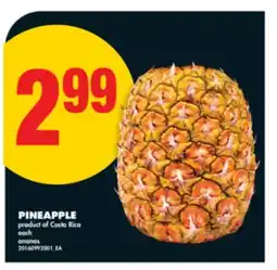 No Frills PINEAPPLE offer