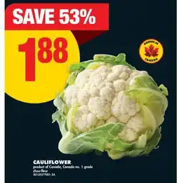 No Frills CAULIFLOWER offer