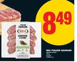 No Frills REA ITALIAN SAUSAGE, 720 g offer