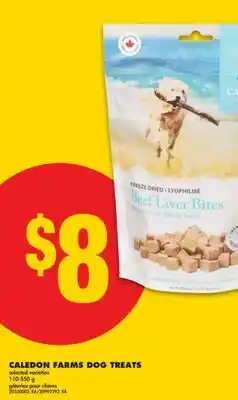 No Frills CALEDON FARMS DOG TREATS, 110-550 g offer