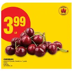 No Frills CHERRIES offer