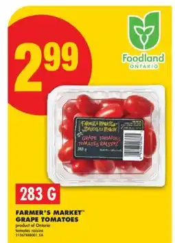 No Frills FARMER'S MARKET GRAPE TOMATOES, 283 G offer