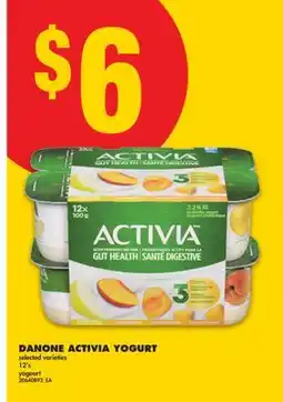 No Frills DANONE ACTIVIA YOGURT, 12' s offer