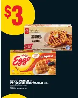 No Frills EGGO WAFFLES, 8'S OR PC GLUTEN-FREE WAFFLES, 320 G offer