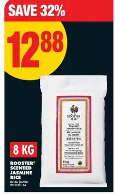 No Frills ROOSTER SCENTED JASMINE RICE, 8 kg offer