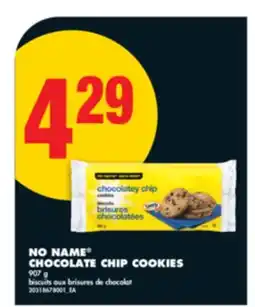 No Frills NO NAME CHOCOLATE CHIP COOKIES, 907 g offer