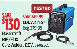 Canadian Tire Mastercraft MIG/Flux Core Welder. 120V offer