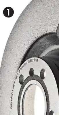 Canadian Tire UV-Coated Brake Rotors offer