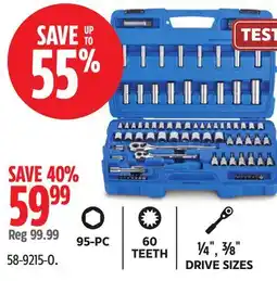 Canadian Tire TEETH ¼ , ⅜ DRIVE SIZES offer