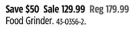 Canadian Tire Cuisinart Automatic Burr Mill offer