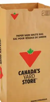 Canadian Tire Yard Waste 2-Ply Paper Bags, 20-Pack offer