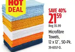 Canadian Tire Simoniz Microfibre Towels offer