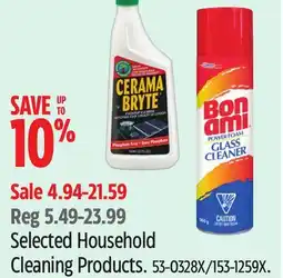 Canadian Tire Cerama Bryte Selected Household Cleaning Products offer