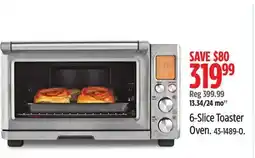 Canadian Tire 6-Slice Toaster Oven offer