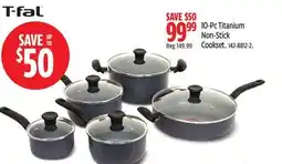 Canadian Tire 10-Pc Titanium Non-Stick Cookset offer