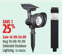 Canadian Tire NOMA Selected Outdoor Lighting offer