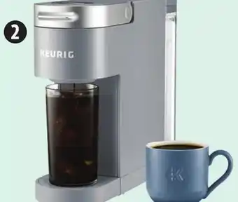 Canadian Tire K-Iced PLUS Coffeemaker. 3 cup sizes offer
