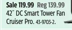 Canadian Tire 42˝ DC Smart Tower Fan Cruiser Pro offer
