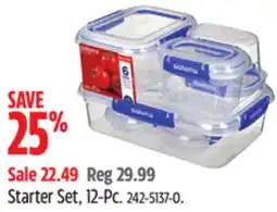 Canadian Tire Sistema Starter Set offer