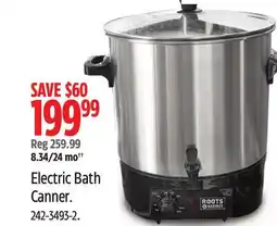 Canadian Tire Roots Harvest Electric Bath Canner offer