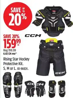 Canadian Tire CCM Rising Star Hockey Protective Kit offer