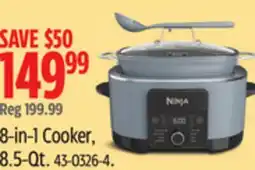 Canadian Tire Ninja 8-in-1 Cooker offer