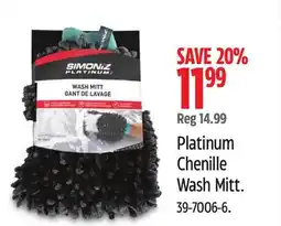 Canadian Tire SIMONIZ Platinum Chenille Wash Mitt offer