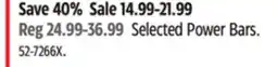 Canadian Tire Mastercraft Selected Power Bars offer