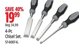 Canadian Tire MAXIMUM 4-Pc Chisel Set offer