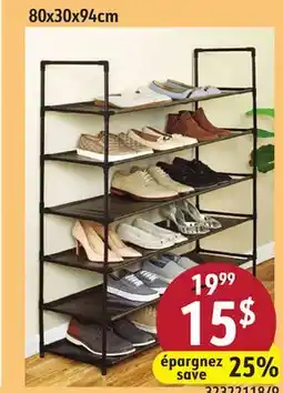 Sushi Shop 4 - 6 Tier Shoe Rack Organizer offer