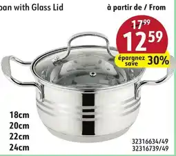 Sushi Shop Saucepan with Glass Lid offer