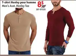 Sushi Shop Men's Asst. Henley Tee offer