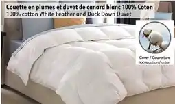 Sushi Shop Twin 100% cotton White Feather and Duck Down Duvet offer