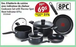 Sushi Shop Cookware Set with Thermo-Spot Heat Indicator 8 Pcs offer
