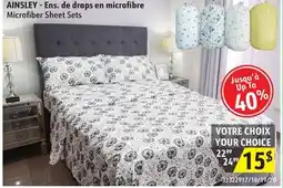 Sushi Shop Microfiber Sheet Sets offer