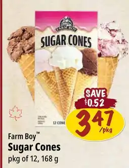 Farm Boy Farm Boy Sugar Cones offer