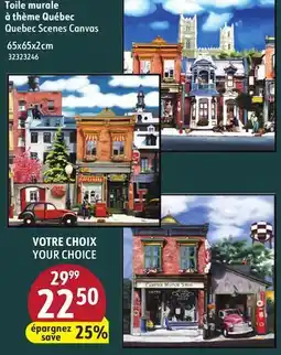 Sushi Shop Quebec Scenes Canvas offer