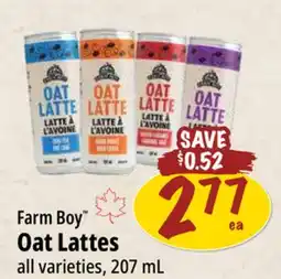 Farm Boy Farm Boy Oat Lattes offer