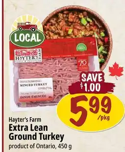 Farm Boy Hayter's Farm Extra Lean Ground Turkey offer