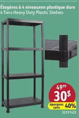 Sushi Shop 4 Tiers Heavy Duty Plastic Shelves offer