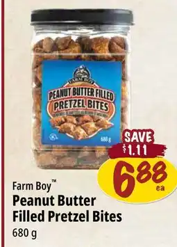 Farm Boy Farm Boy Peanut Butter Filled Pretzel Bites 680 g offer