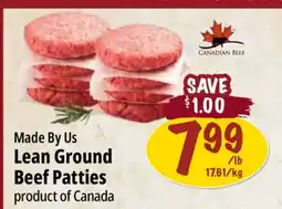 Farm Boy Made By Us Lean Ground Beef Patties offer