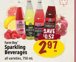 Farm Boy Farm Boy Sparkling Beverages offer