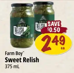 Farm Boy Farm Boy Sweet Relish offer