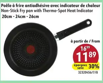 Sushi Shop Non-Stick Fry pan with Thermo-Spot Heat Indicator offer