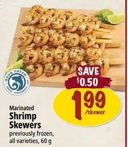 Farm Boy Marinated Shrimp Skewers offer